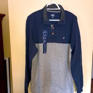 Izod Saltwater  pullover.  Size Large.  NWT